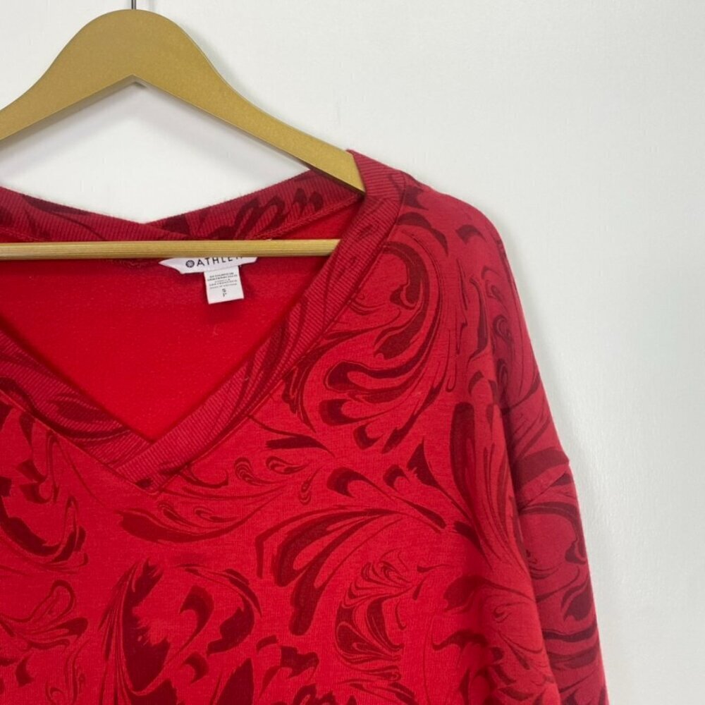 Athleta Coaster Luxe V Neck Sweatshirt - Picture 5 of 11